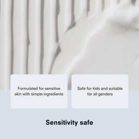 Public Goods pump dispensing lotion with visible creamy texture benefit