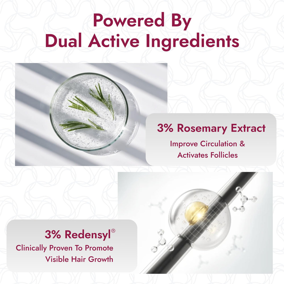Puggaree in-hand size comparison to show 30 ml portability for travel and daily use