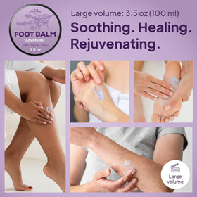 Before and after feet image with Pumice Valley showing smoother heels