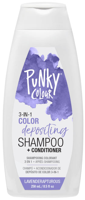 Punky front bottle showing Lavenderapturous label and product volume benefit