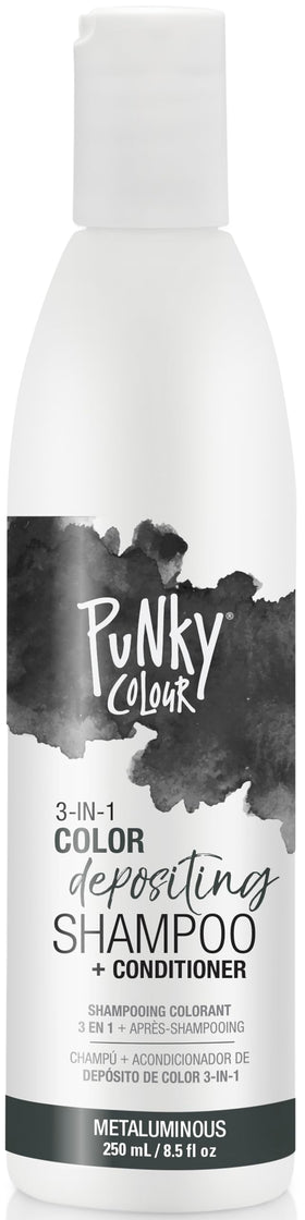 Punky Metaluminous front packaging showing product size and label benefits