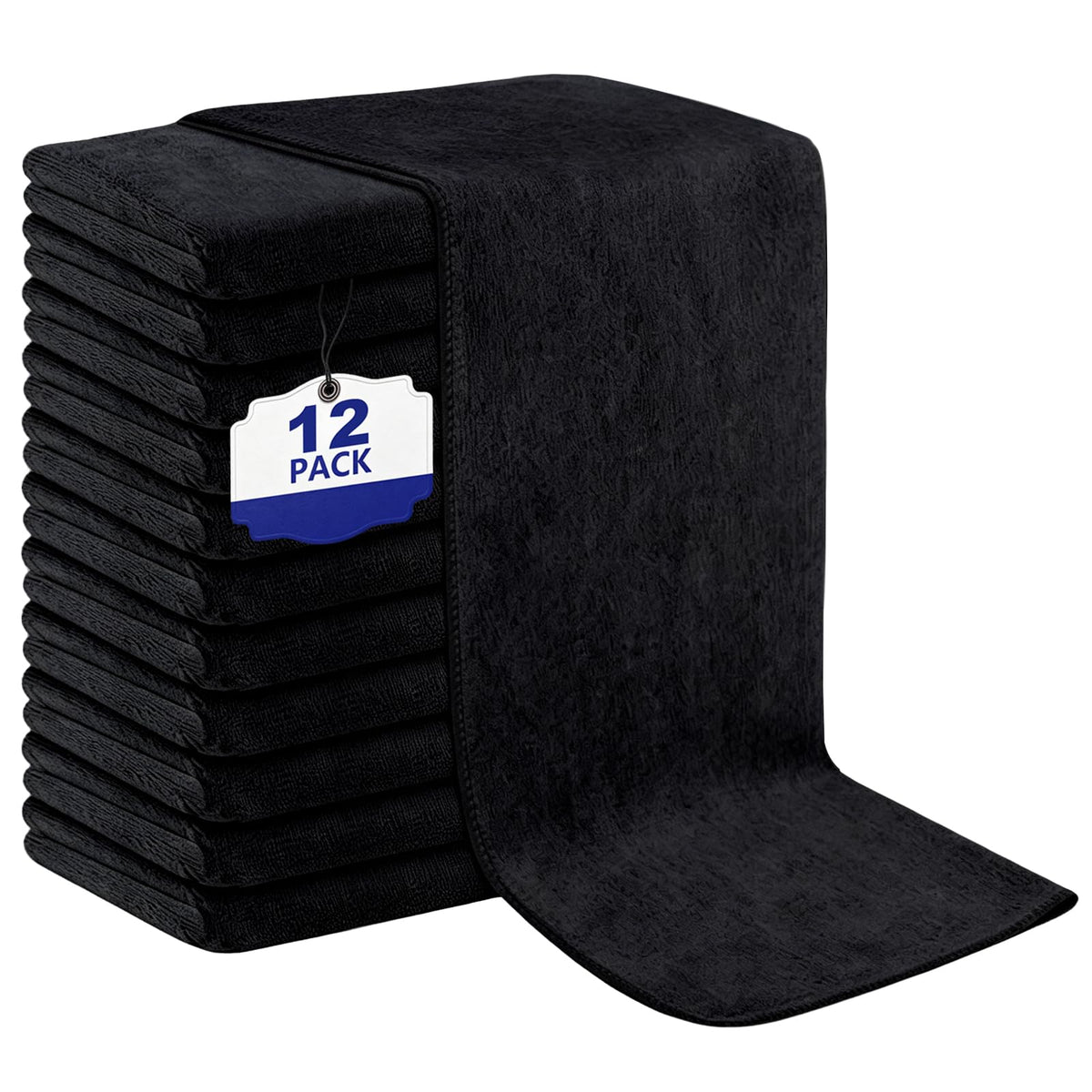 Puomue front pack view showing black 12-pack and professional value