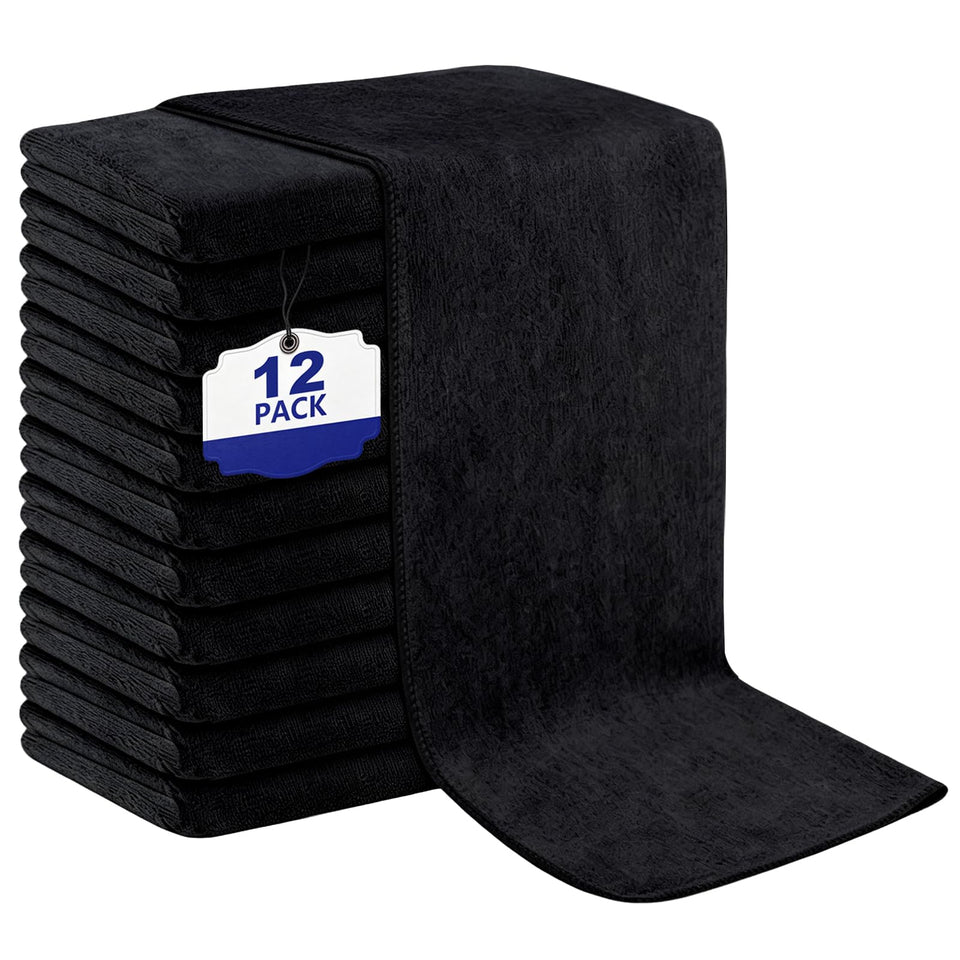 Puomue front pack view showing black 12-pack and professional value