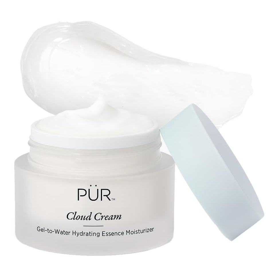 PÜR MINERALS jar front view showing clean packaging and hydrating benefit