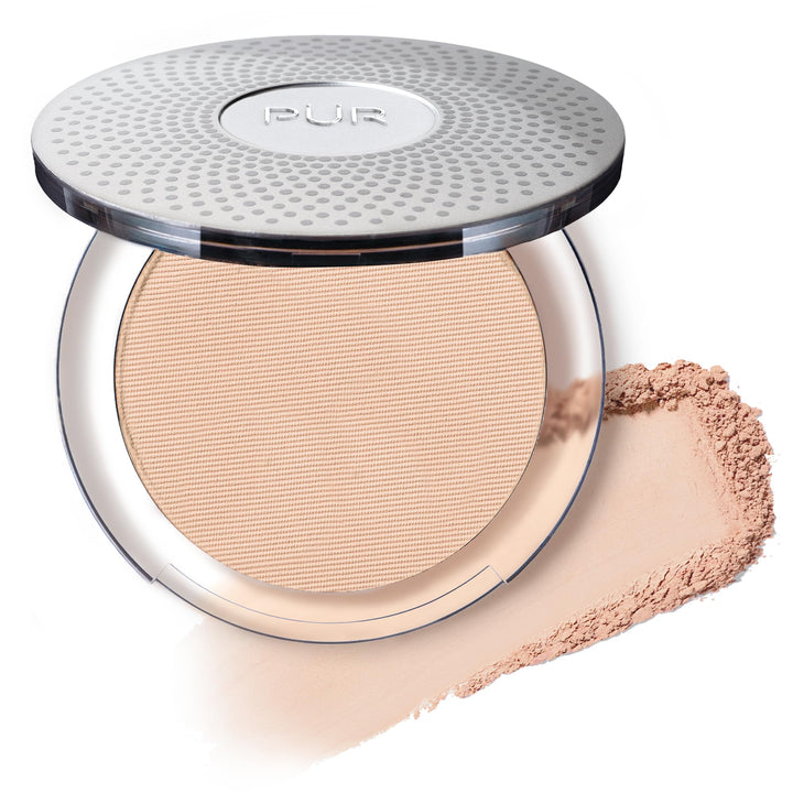 PÜR MINERALS compact front view showing compact design and portability benefit
