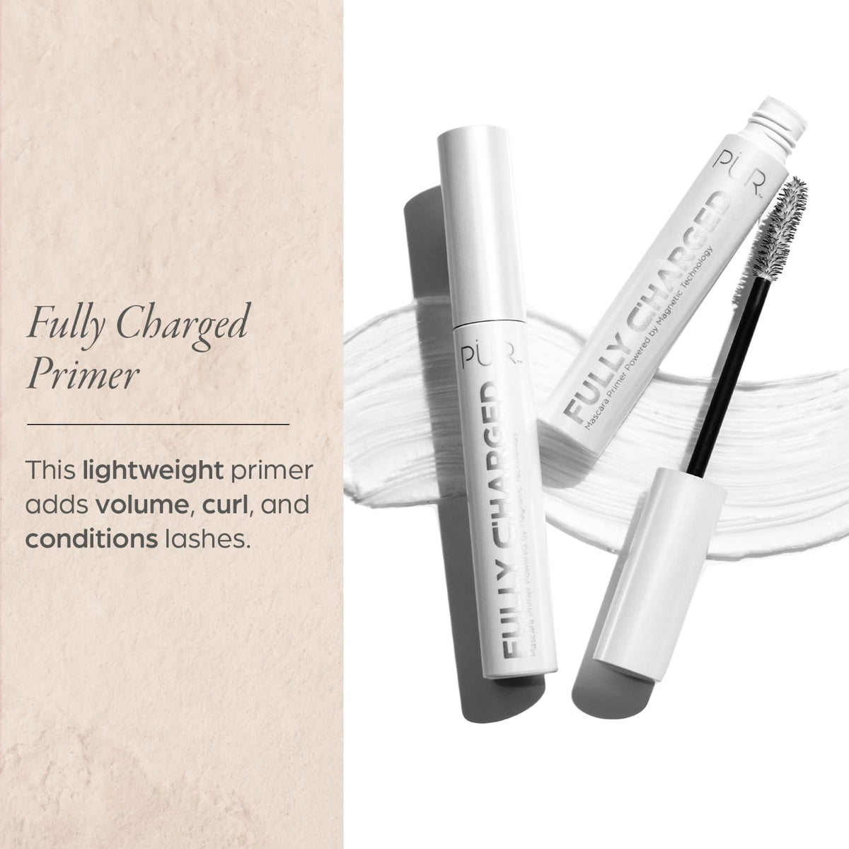 PÜR MINERALS close-up wand image for precise application and control benefit