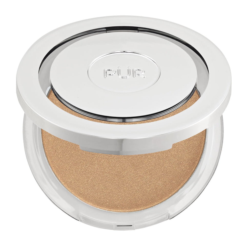 PÜR MINERALS compact front showing shade and packaging for easy selection