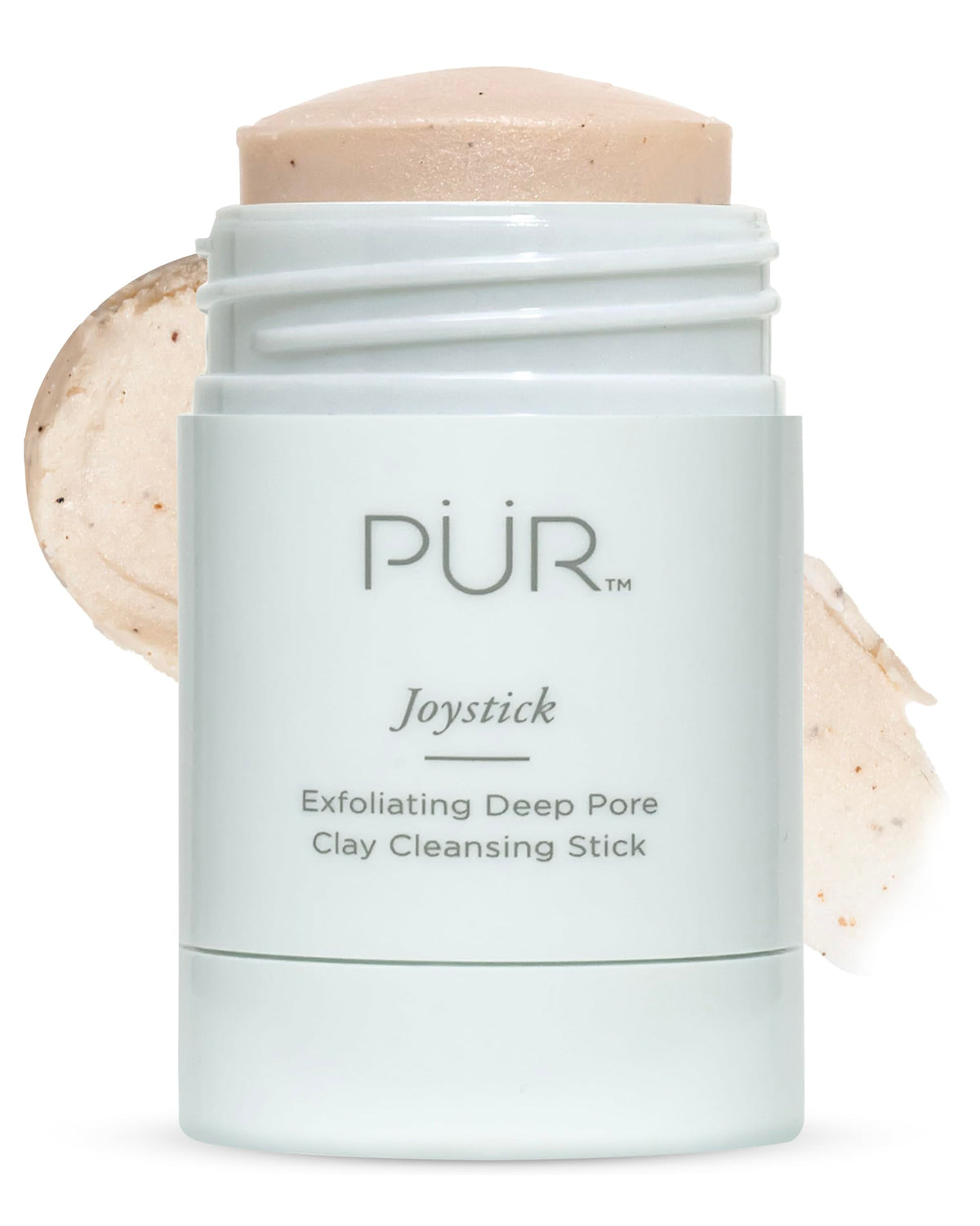 PÜR MINERALS joystick front packaging showing compact purifier benefit