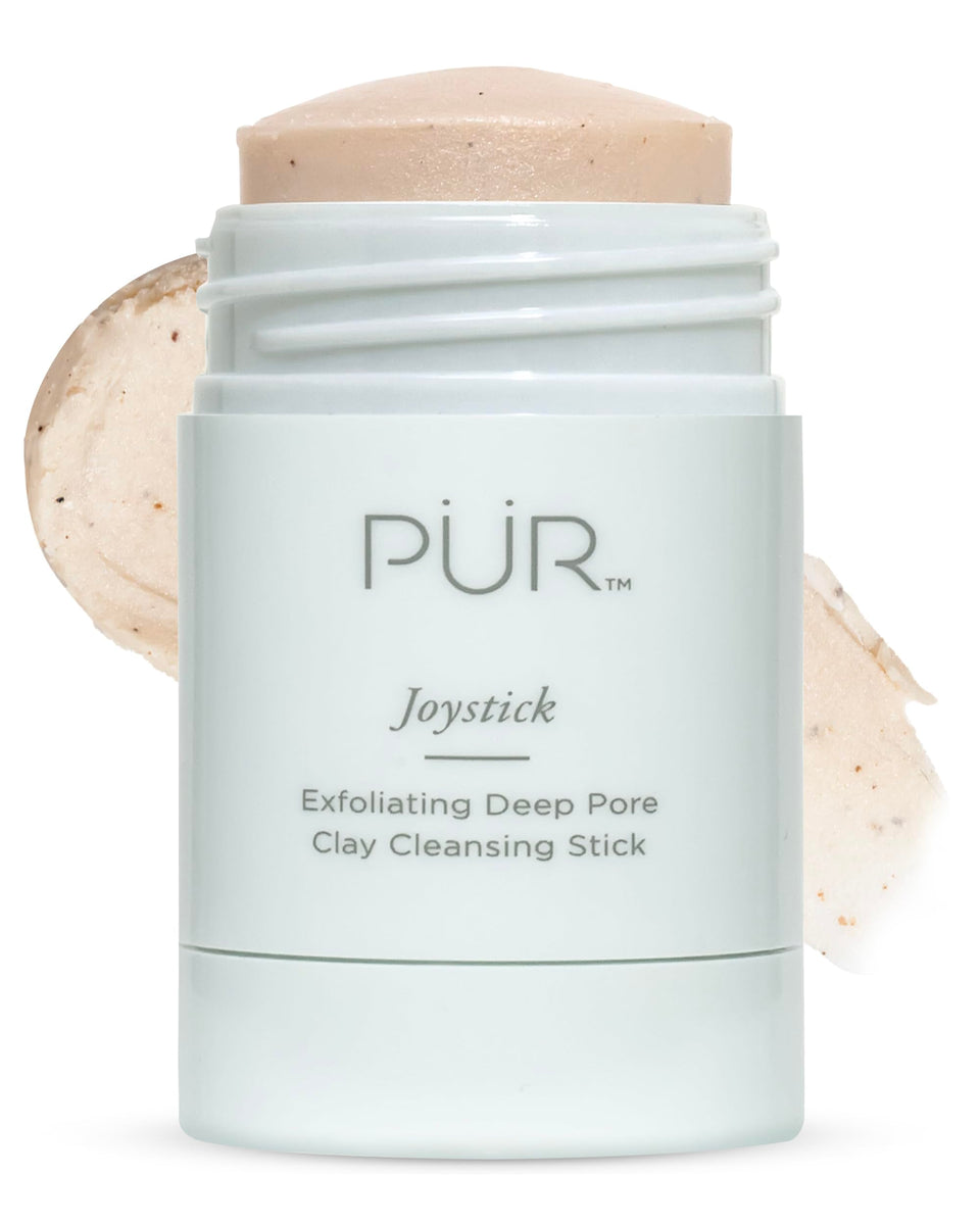 PÜR MINERALS joystick front packaging showing compact purifier benefit