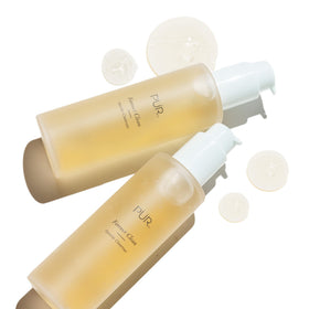 PÜR MINERALS cleanser on bathroom counter in routine setting for lifestyle appeal