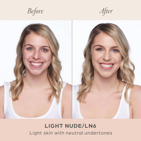 PÜR MINERALS pump dispensing foundation for fast, even full-face coverage