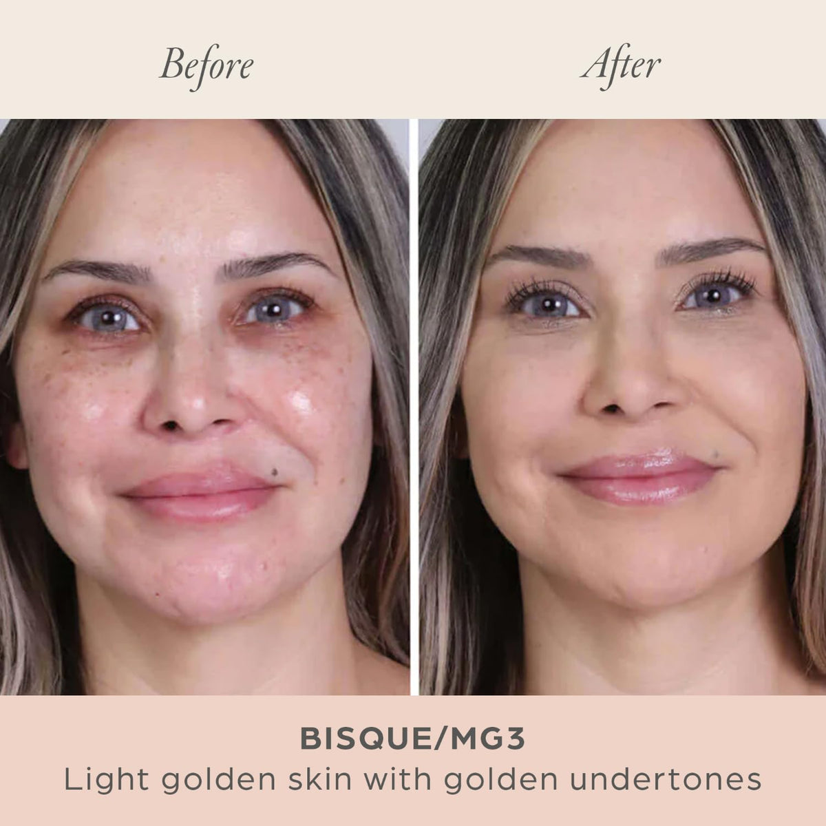 PÜR MINERALS powder texture close-up highlighting smooth, blendable finish