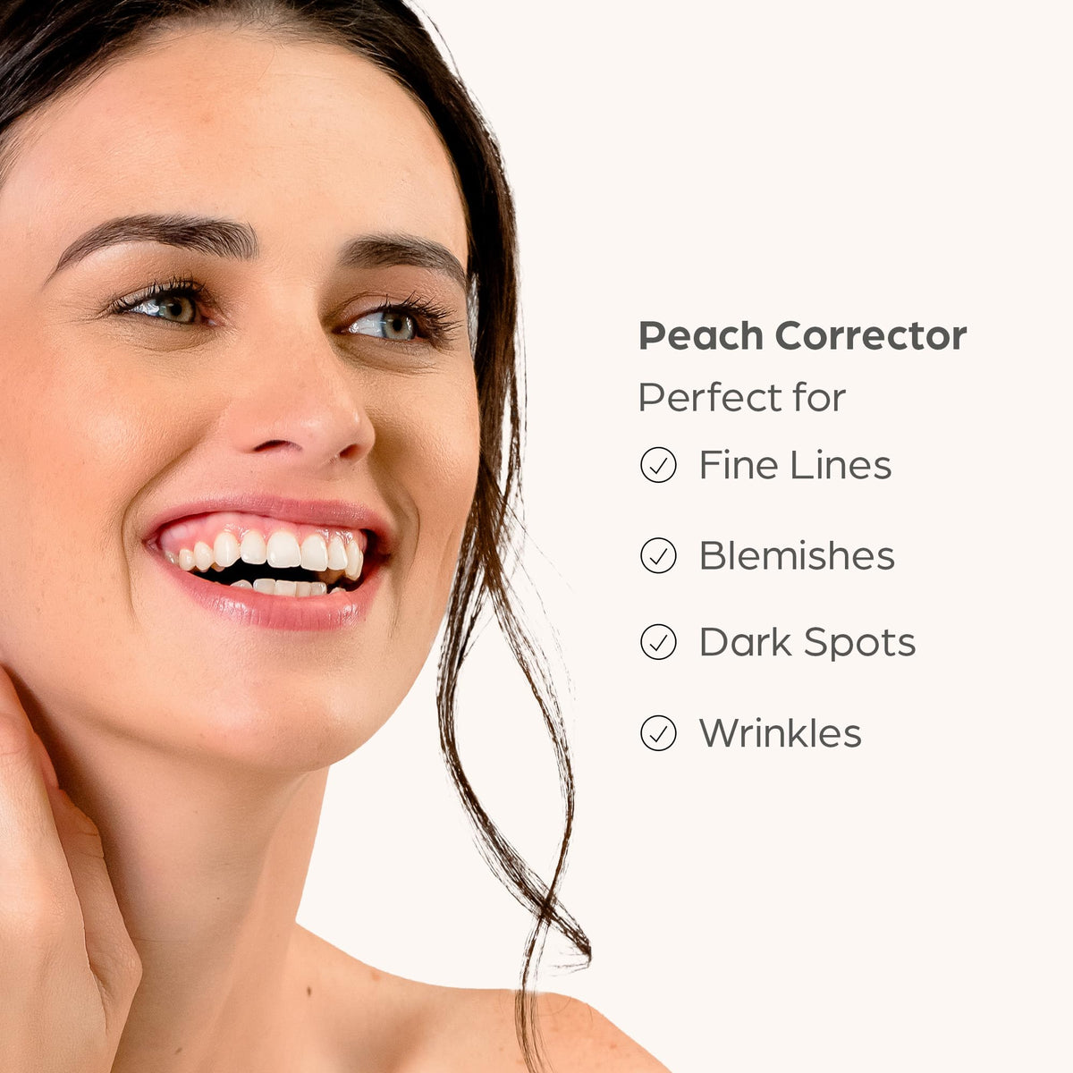 PÜR MINERALS primer application on hand demonstrating blendable coverage