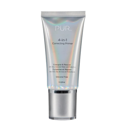 PÜR MINERALS front packaging showing tube and label, promotes easy priming