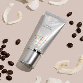 PÜR MINERALS pump and creamy primer texture close-up for smooth finish