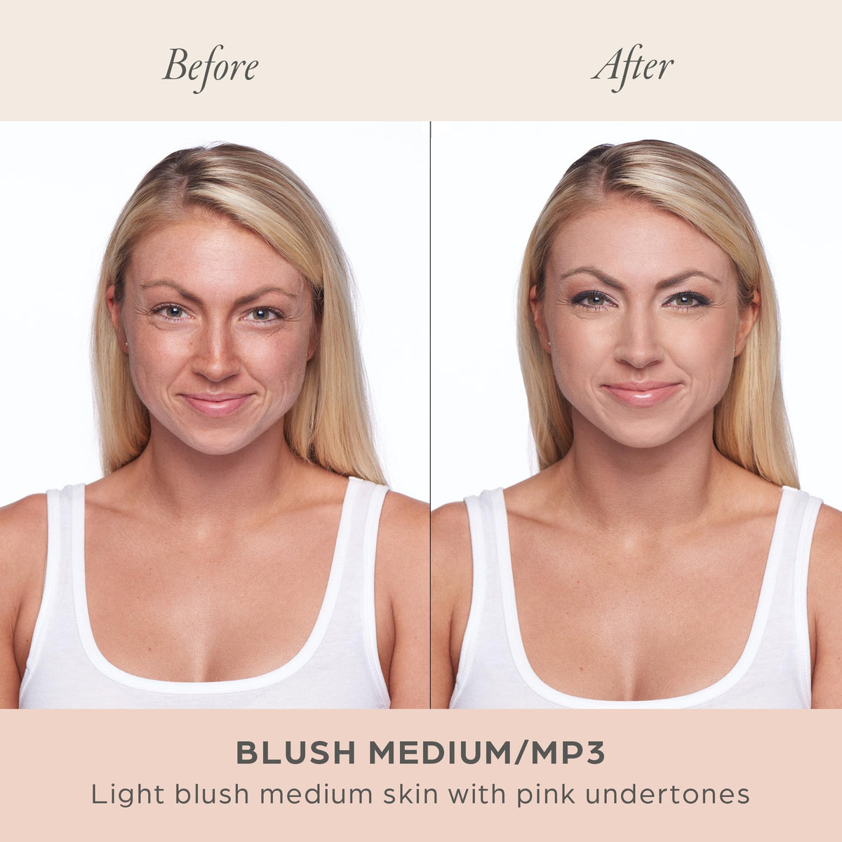 PÜR MINERALS pump dispenser detail for controlled, mess-free foundation release