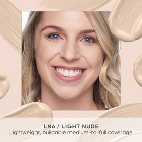 PÜR MINERALS creamy concealer texture close-up highlighting hydrating, blendable finish