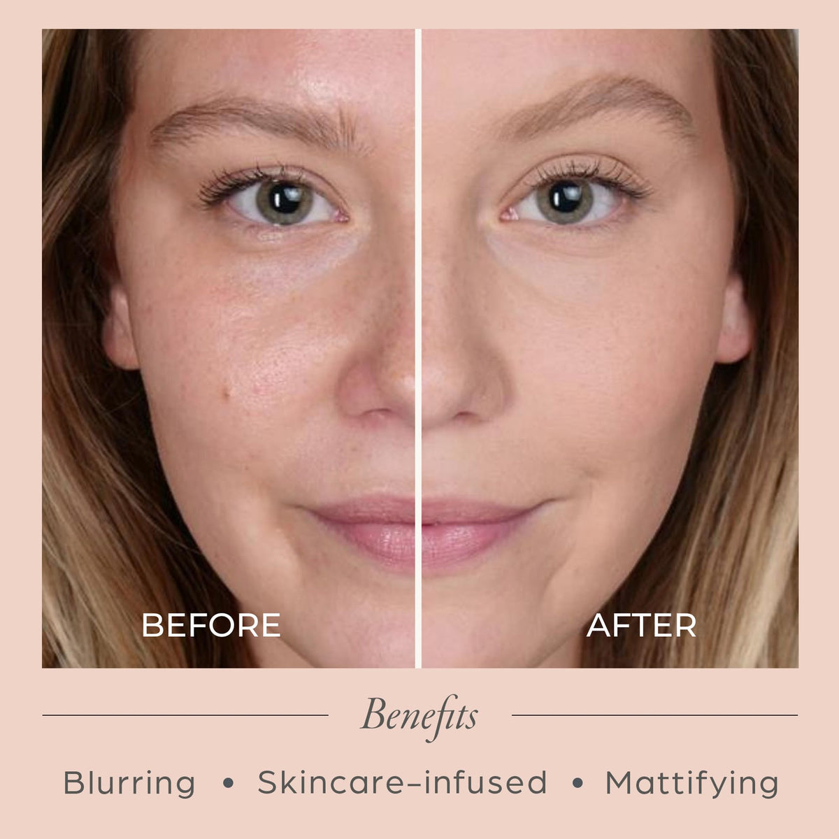 PÜR MINERALS microfine powder texture for smooth matte finish