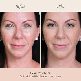 PÜR MINERALS close-up powder texture highlighting finely milled finish and blendability