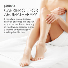 PURA D'OR used in a skincare routine to show moisturizing and layering benefits