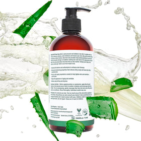 PURA D'OR on bathroom counter in lifestyle scene for everyday routine