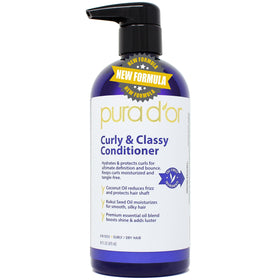 PURA D'OR front packaging showing bottle and 16oz size for long-lasting hydration