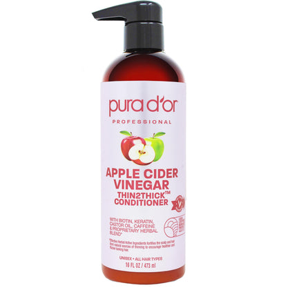 PURA D'OR front packaging 16 oz showing label and benefits