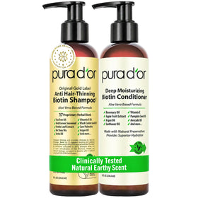 PURA D'OR front packaging showing the gold label and benefits