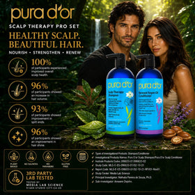 PURA D'OR used at gym as 3-in-1 shampoo conditioner body wash for active lifestyles