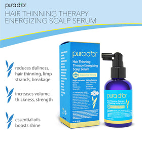 PURA D'OR dropper close-up dispensing serum, precise application and control