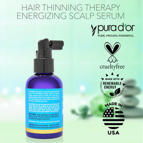 PURA D'OR serum on bathroom shelf during routine, integrates into daily hair care