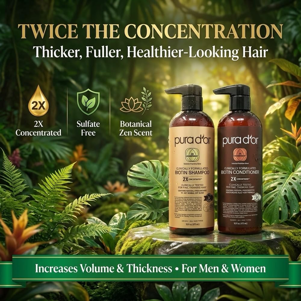 PURA D'OR shampoo lather texture on hair showing gentle cleansing benefit