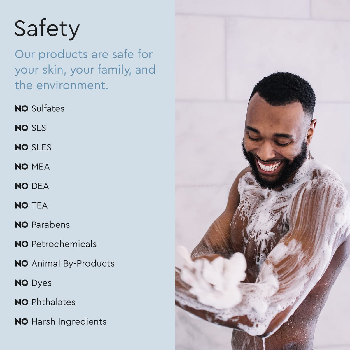 puracy awake label detail emphasizing clean-ingredient transparency and safety