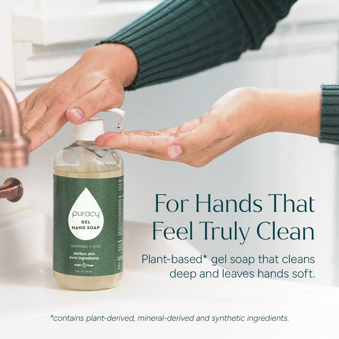 puracy label close-up highlighting clean formula and ingredient clarity