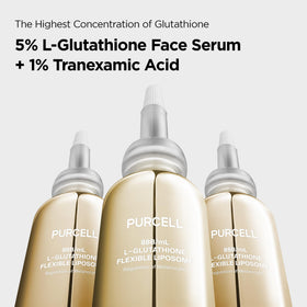 PURCELL dropper dispensing serum demonstrating smooth, fast-absorbing texture benefit