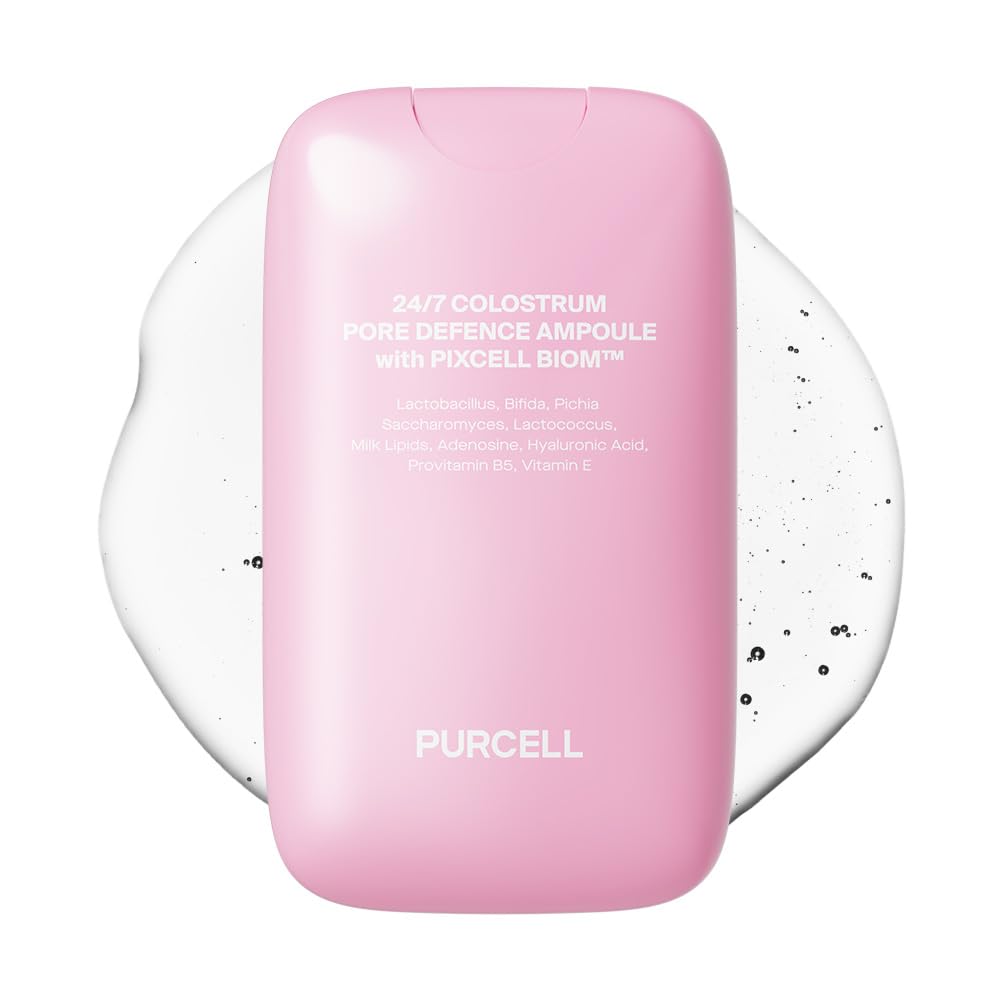 PURCELL front packaging showing 1.85 fl oz bottle and clean branding benefits hydration