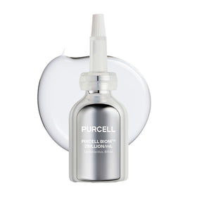PURCELL Pixcell Biom front bottle showing compact 30ml design and clean label benefits