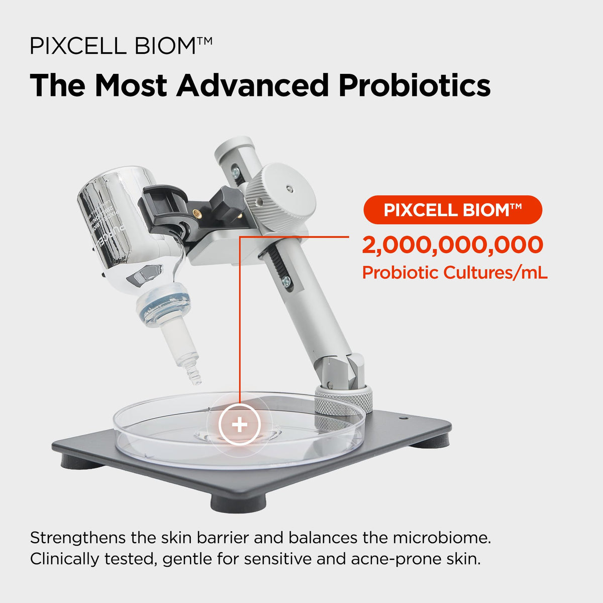 PURCELL Pixcell Biom applied on hands demonstrating quick penetration and comfortable hydration