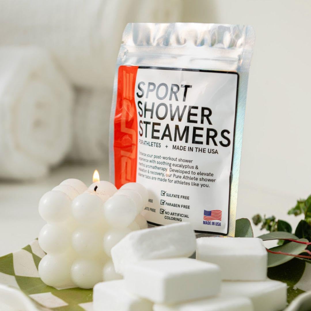 Pure Athlete label and ingredients list emphasizing clean USA-made formulation