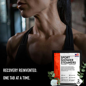 Pure Athlete tablet next to toothbrush to show compact travel-friendly size