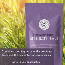 Pure Body Naturals close-up of granular salt texture for soothing soaks