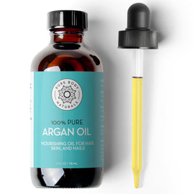 Pure Body Naturals front bottle showing label and amber glass protection for potency