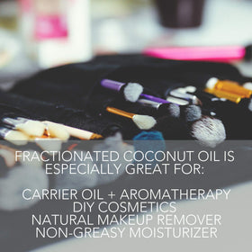 Pure Body Naturals smoothing hair ends to add shine without heaviness