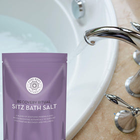 Pure Body Naturals botanical ingredients flatlay illustrating natural formulation