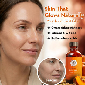 Pure Body Naturals oil texture close-up illustrating fast absorption
