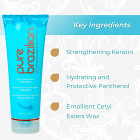 Pure Brazilian being scooped into hand for smooth application