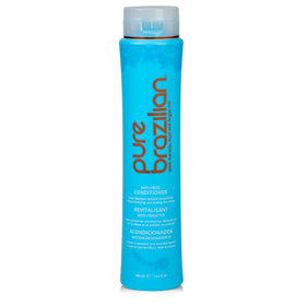 Pure Brazilian front label showing product name and benefits