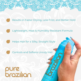 Pure Brazilian texture close-up of creamy balm, demonstrates smooth easy application