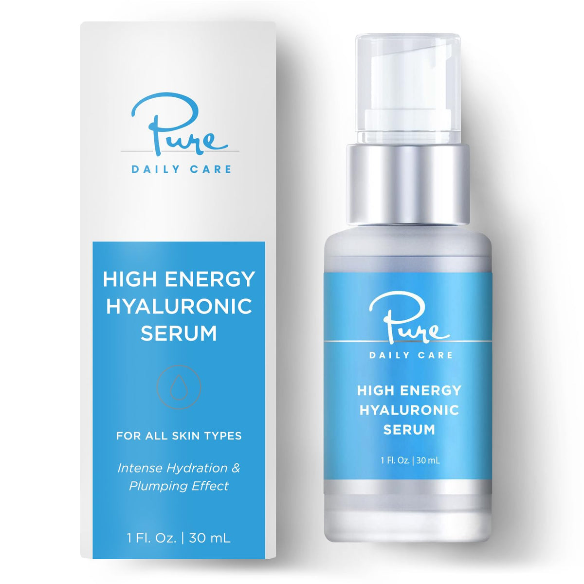 Pure Daily Care front bottle showing clean packaging and product clarity