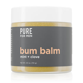 Pure for Men jar front view highlighting brand and clean design benefits